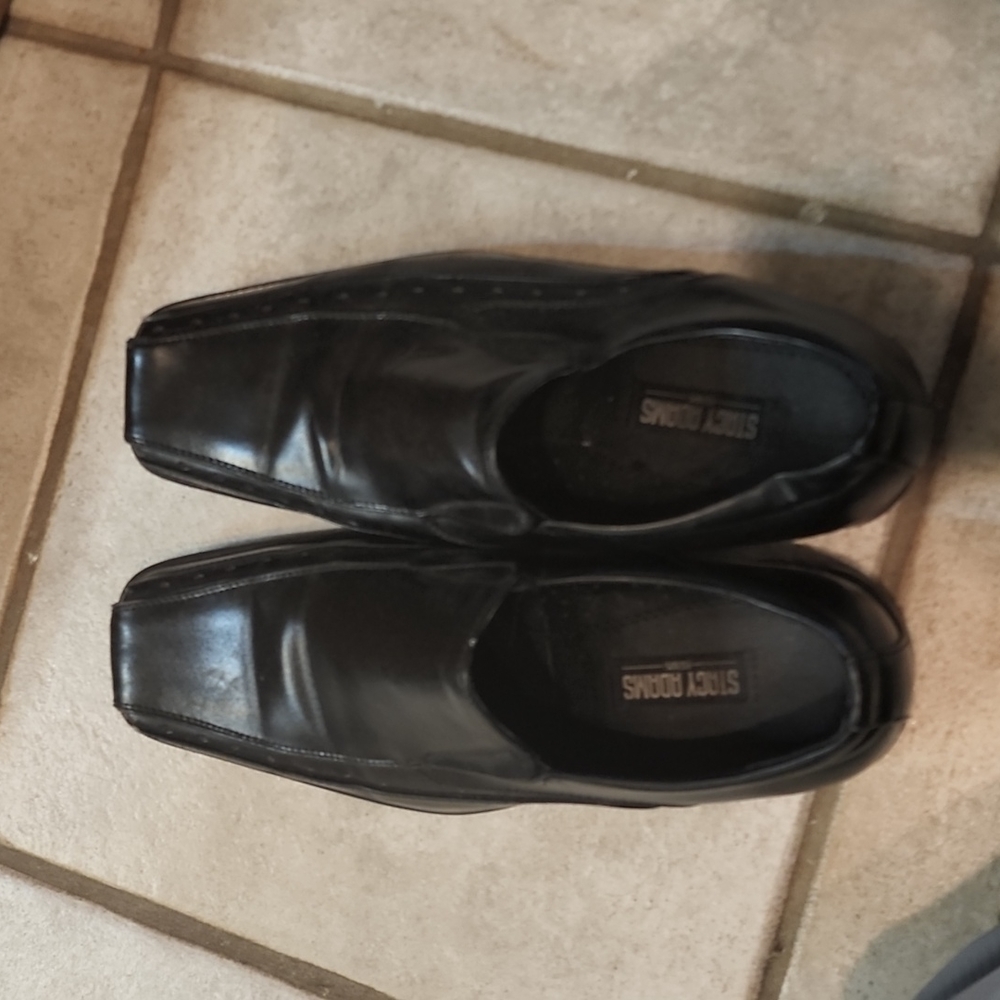 Mens black dress shoes